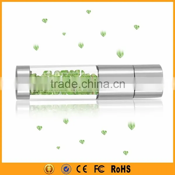 Delicate Colorful Crystal Usb Flash Drive 16gb photo-2