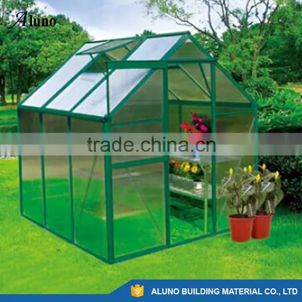 Aluminum Frame Greenhouse Glass Greenhouse Prefabricated Garden Greenhouses Greenhouse Design photo-3