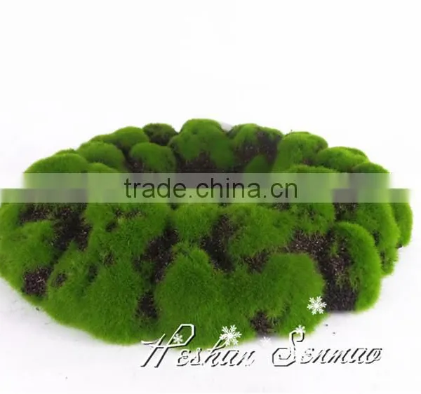 Hotsale China Supplier Decorative Artificial Moss Circle for Wall Decoration photo-2