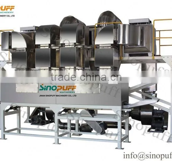 Toasting Corn Flakes Machinery/Automatic Breakfast Cereal Extruder photo-4