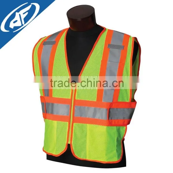 Logo Optional The Traffic Reflective Safety Clothing Fluorescent Reflective Vest photo-4