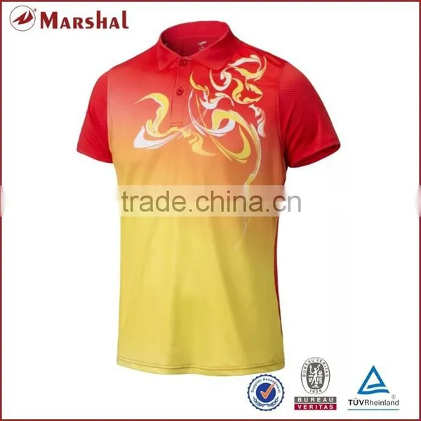 Wholesale Thailand Quality Sublimation Printed Jersey Designs for Badminton Quality Choice