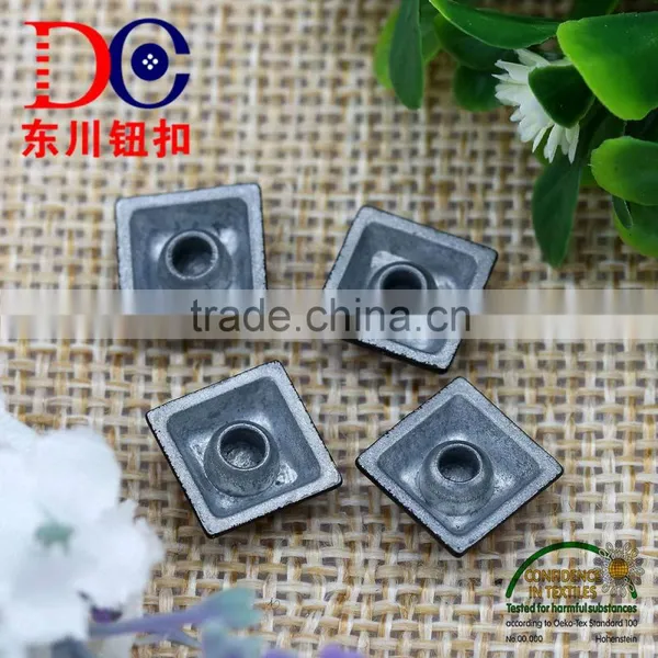 Black Square Shape Alloy Fashion Jeans Rivet for Ciothing Accessory photo-6