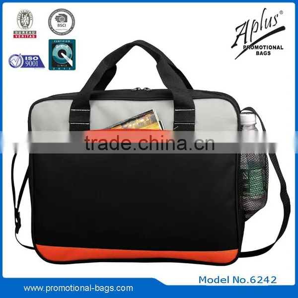 Simple Business Briefcase Briefcases With Holder for Bottle photo-5