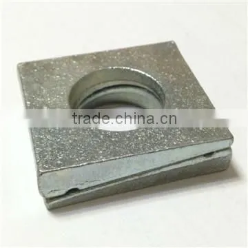 Zinc Plated Square Hole Washer photo-2