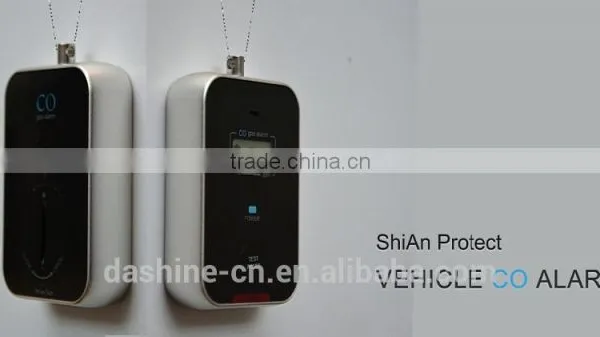Portable Vehicle Automobile Exhaust Gas Detecting Alarm and co Exhaust Gas Analyzer Meter for Driver's Safety