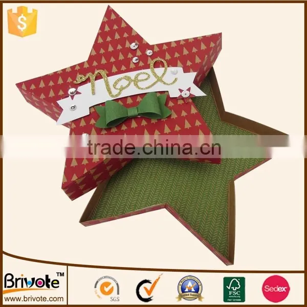 Innovative Design Star Box Star Shaped Box Star Shape Gift Paper Box photo-3