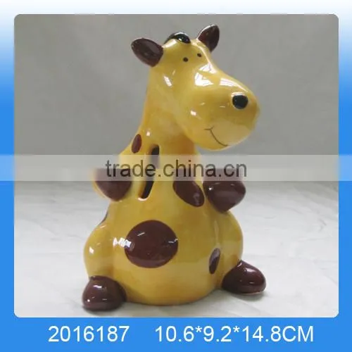 2016 New Arrival Lovely Painting Ceramic Sea Horse Money Bank,Ceramic Money Box,Ceramic Coin Bank photo-6