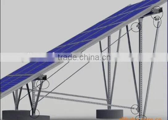 Solar Panel Stand for Solar Power Plant