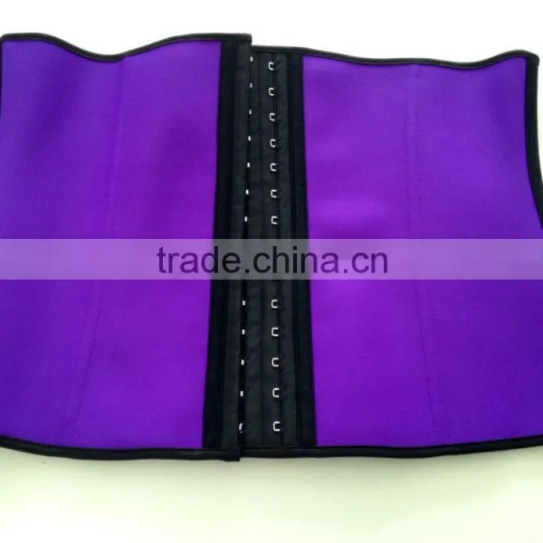 Sport Latex Rubber Waist Trainer Cincher Underbust Corset Body Shaper Shapewear photo-5