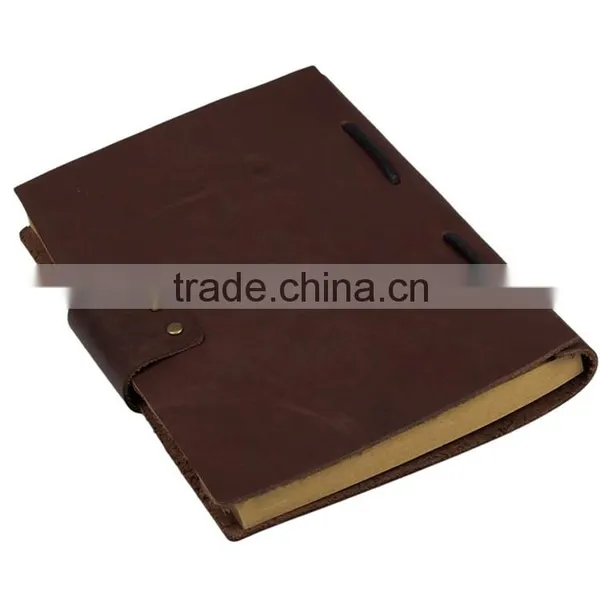 Wholesale Handmade Leather Journal Notebook Cover With String photo-5