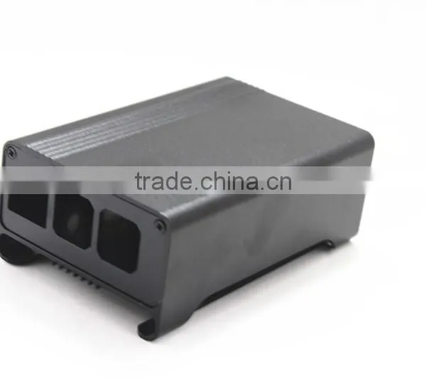 Hot Sale Raspberry pi 3/Raspberry Pi 2 / 2B Raspberry Pi B + Alu-case Metal Aluminum Case D606 photo-2
