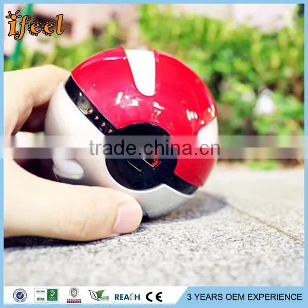 Factory Wholesale Pokemon Poke Ball Power Bank 10000mah With Led Charge Indicator Quality Choice Supplier's Cho photo-6