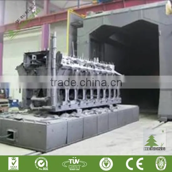 China Supply High Quality Flatcar Sand Blasting Machine photo-2