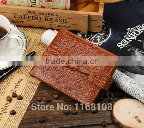 Hot Sale Men Card Holder Pocket Money Clip Mens Stylish Leather Wallet photo-2