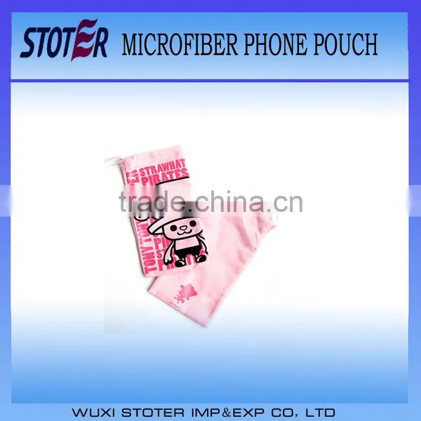 2014 Super Hot Sale Microfibre Phone Pouch Bag