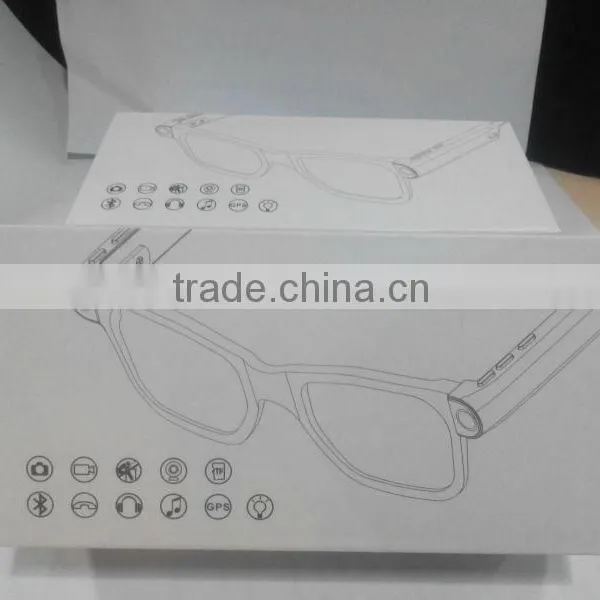 2015 New Video Glasses With Bluetooth, Camera, Flash Light photo-6
