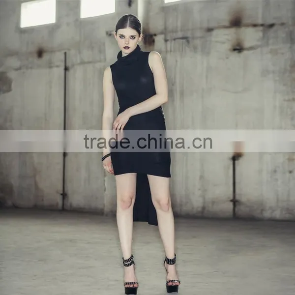Devil Fashion 2015 Latest Punk Dresses Cotton Pin SKT001 photo-2