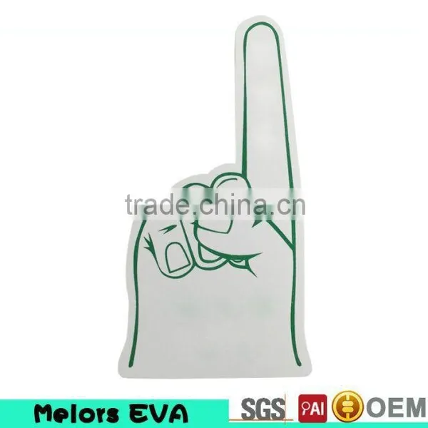 Melors High Density Custom Printed Soft Eva Foam Giant Foam Hands/foam Finger Hand for Sport Cheering Items photo-6