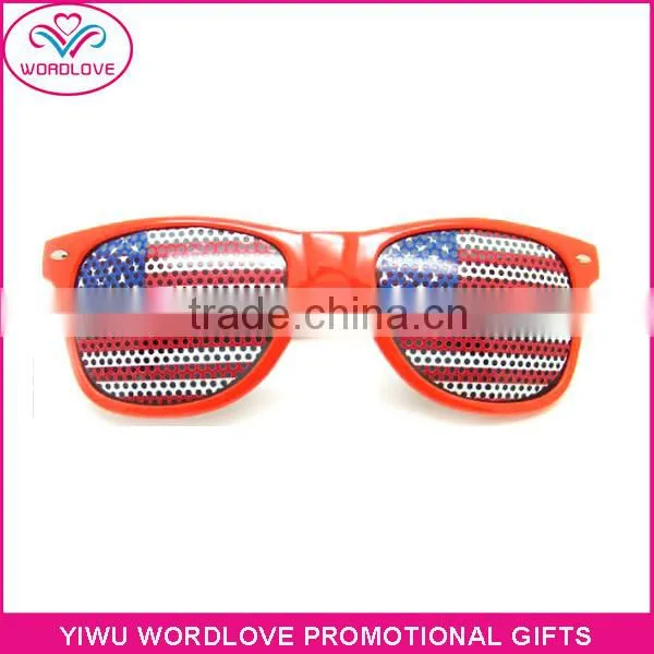 Cheap Yiwu Wholesale Promotional UK Flag Sunglasses, World Cup Soccer Fans Item Sunglasses photo-4