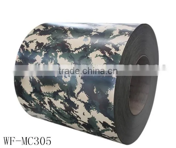 Camouflage Pattern Prepainted Galvanized Metal Steel Roofing Sheet photo-6