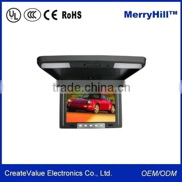 LCD Video Screen 10" 12" 15" 17" 19" 22" Roof/Ceiling Mounting Car Monitor photo-4