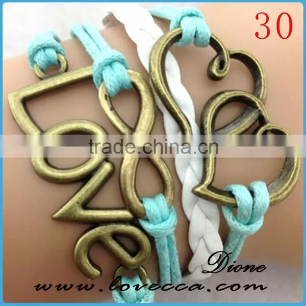 Hotsale Item Can DIY Customized Mens Soft Leather Bracelet Wholesale photo-6