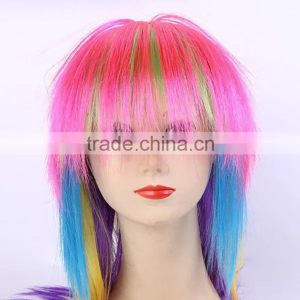 Made With Synthetic Material High Quality Size-Adjustable Wig photo-3