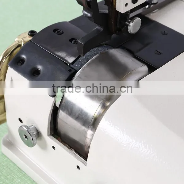 Single Double Knife Leather Skiving Machine/ Automatic Lubrication Fur Sewing Machine 801 photo-3