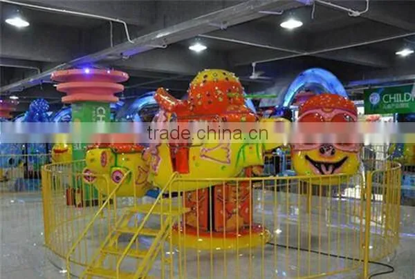 New Hot Shopping Mall Outdoor Game Rides Rotating Big Eye Plane Amusement Rides for Kids photo-3