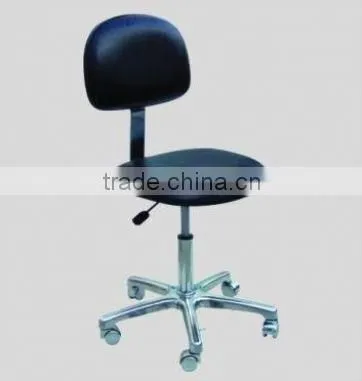 PVC PU Leather ESD Chair With Conductive Wheels photo-3