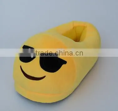 Emoji Adult Doll Shit Super Soft Cartoon Home Cotton Slippers photo-3