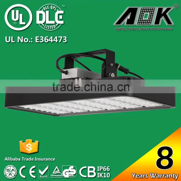 240W DLC UL 90-305VAC 26400lm 3000-6500K Solar Flood Light photo-3