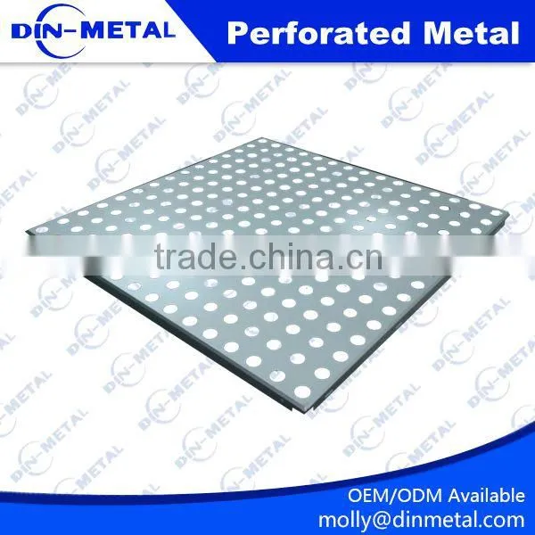 Sheet Metal Perforated Fabrication For Speaker Grill Mesh photo-3