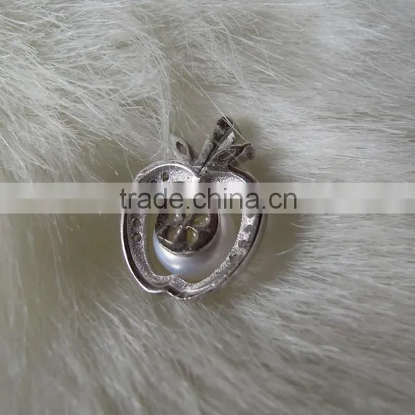 Precious Semi Mounting Pearl Pendant Sterling Silver Jewelry Hot Sale photo-4