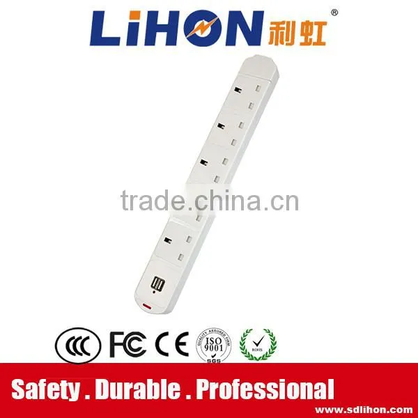 TLC10 1.8 to 10M Cable Length British Plug Extension Box With Usb photo-5