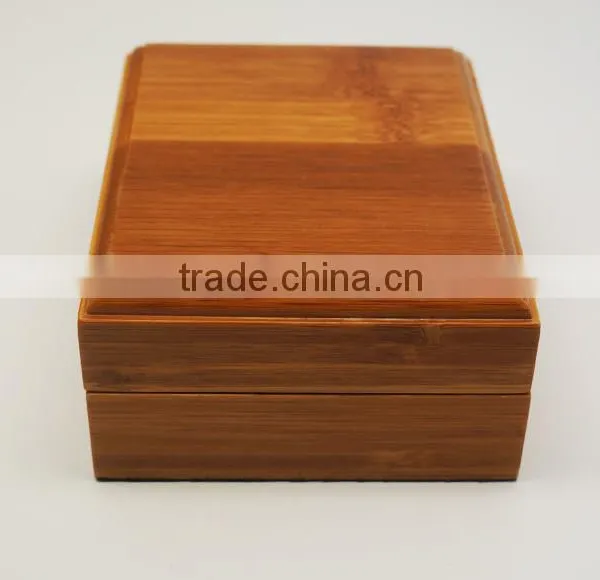 Luxury High Quality Wooden Jewelry Box With Logo Printed photo-2