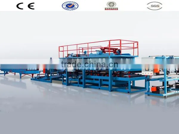 Eps foam sandwich panel roll forming machine
