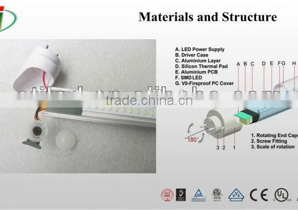 LED Tube Light 1200mm 18w t8 Led Tube t8 photo-2