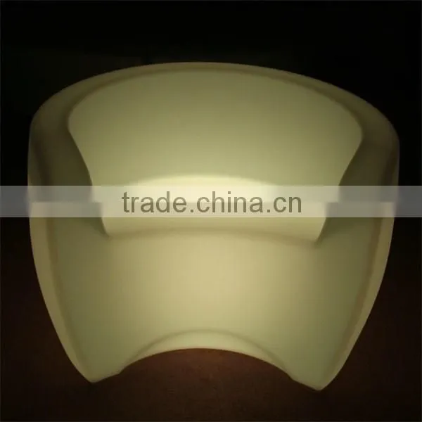 PE Plastic Color Change Bar Stool Led Sofa photo-2