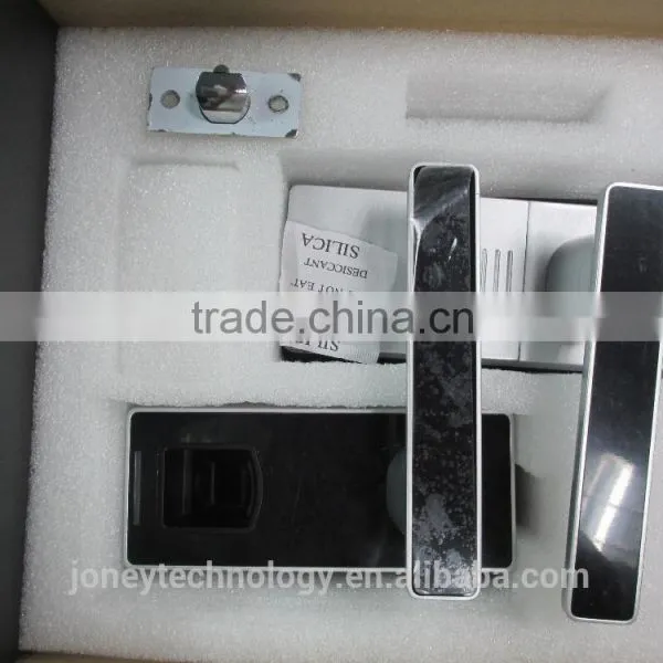 Factory Outlet Zinc Alloy Adjustable Backset Fingerprint Scanner Door Locks photo-5