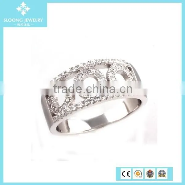 Factory Hot Wholesale Fashion Imitation Diamond Jewellery In Rings photo-2