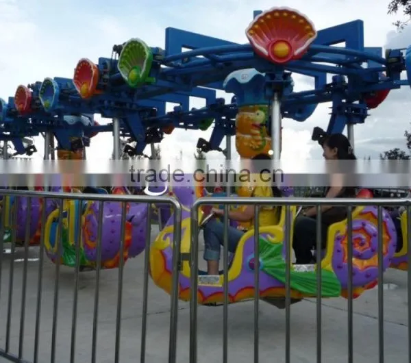 Christmas Carnival Rides New Carousel With Sea Horse for Sale photo-6