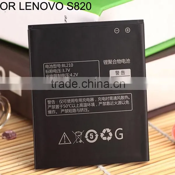 2000mAh BL210 Battery For Lenovo S820 A658T A656 A750E