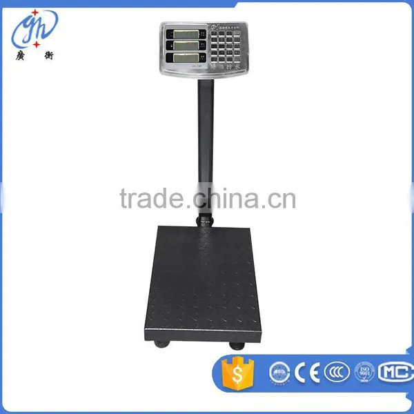 Digital Foldable Platform Bench Scales With Checkered Steel for Distrubtors photo-3