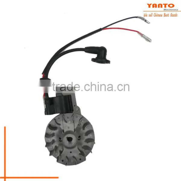 High Quality Gasoline Brush Cutter Ignition Coil and Magneto Flywheel Spare Parts for 1E34F photo-5