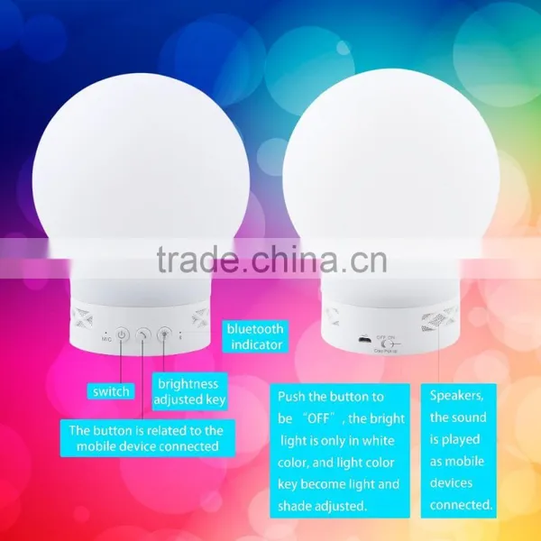 2015 Innovative Color Changed Smart Music Light Lamp photo-2