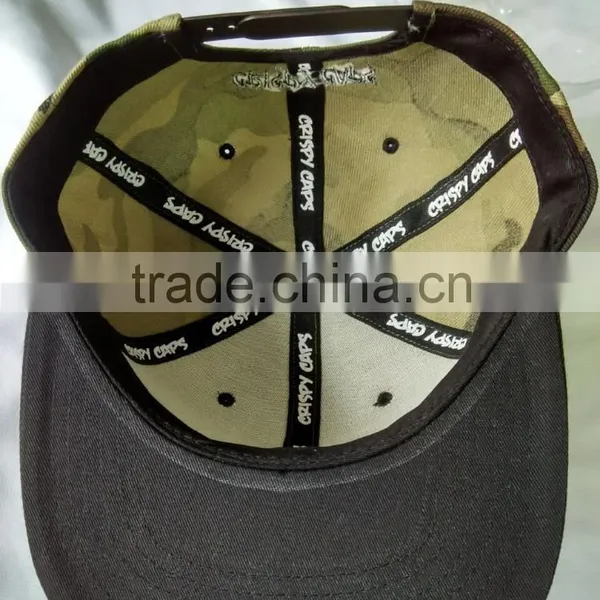 Camo Flat Bill Cap Trukfit Snapback Cap photo-4
