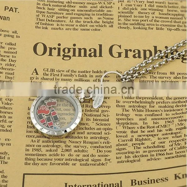 Fashion Jewellery Stainless Steel Floating Locket photo-3