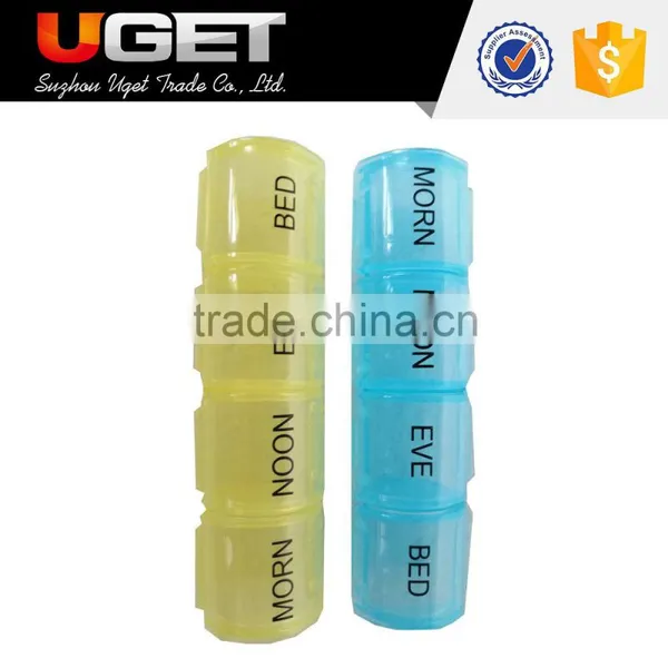 2016 Portable Custom One Day Heart Shaped Pill Box Plastic photo-6